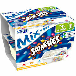 Nestlé Yogourts à la vanille avec Smarties 2x120g 240g