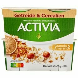Activia Yogourts avec grano & amarante 4x115g 460g