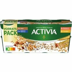 Danone Activia Yogourts aux céréales assortis 8x115g 920g