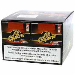 Al Capone Cigarillos Filter Sweet Cognac (Cartouche ou Paquet)