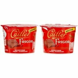 cailler plaque de chocolat frigor Crème Dessert 2x100g 200g