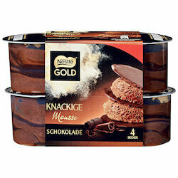 Nestlé Croquant-mousse Gold au chocolat 4x57g 228g
