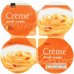 Dessert Crème caramel 4x125g 500g