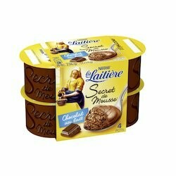 Nestlé La Laitière Mousse au chocolat 4x59g 236g