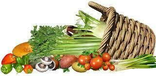 Paniers de fruits & Légume végétariens et végétalien
