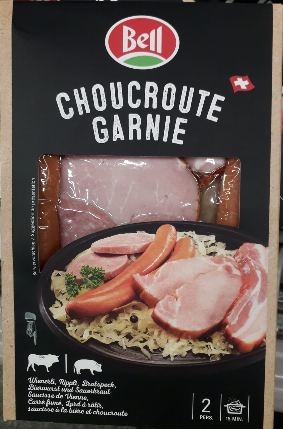 Bell Choucroute garnie env. 490g