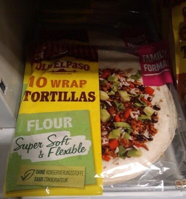 Old El Paso Fam. Wrap   580g