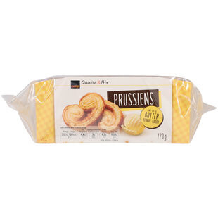 Biscuits Prussiens en pâte feuilletée 220g