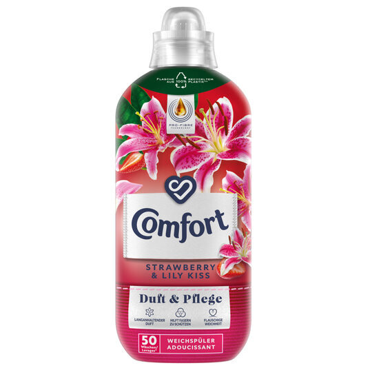Adoucissant Strawberry Comfort 50 lavages
