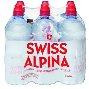 Swiss Alpina Rouge gazéifiée1x75 cl