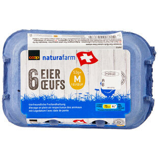 Oeufs Suisse 1x6pce 53 g