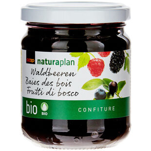 Bio confiture aux fruit foret 1x250g