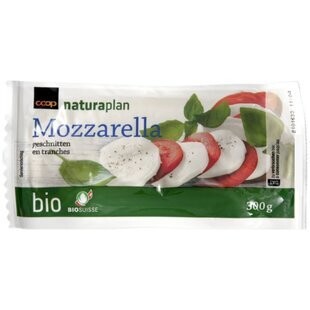 Bio Mozzarella Tranches 1x300g