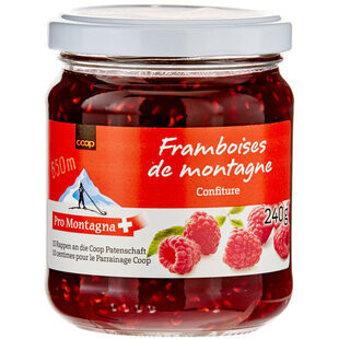 Pro Montagna framboise conf. 1x240g
