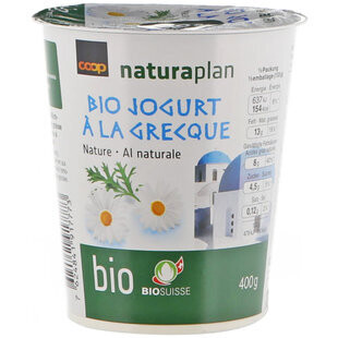 Bio Yogourt à la Grecque Nature 1x400g