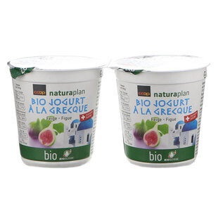 Bio Yogourt à la Grecque Figue 2x150g