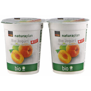 Bio Yogourt abricot 2x180g