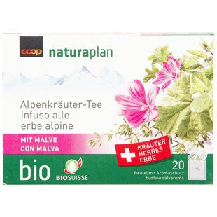 Infusion aux herbes des alpes &amp; citronnelle 20sachets