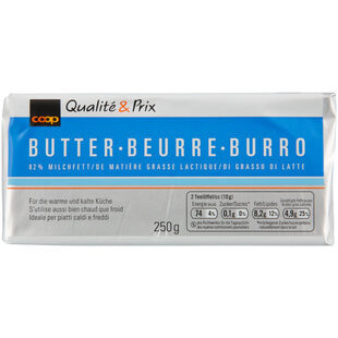 Beurre pasteurisé 250g
