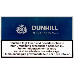 Dunhill International Green Flat (Paquet ou Cartouche)