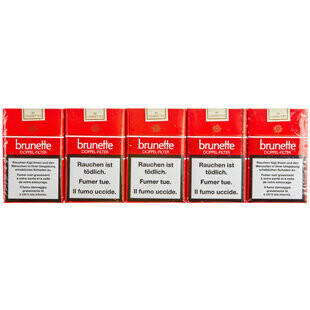 Brunette Double Filter Soft Cigarette (Cartouche ou Paquet)