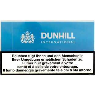 Dunhill International Blue Flat (Paquet ou Cartouche)