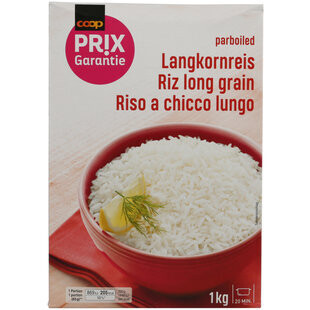 Riz à grain long étuvé 1kg