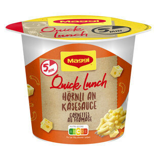 Maggi Cornettes au fromage Quick Lunch 63g