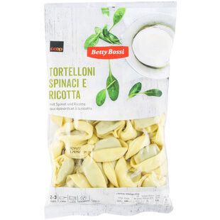 Betty Bossi Tortellinis farcis avec épinards &amp; ricotta 500g