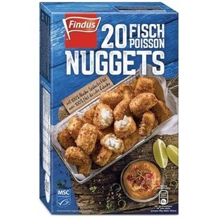 Findus Nuggets de poisson surgelés 400g