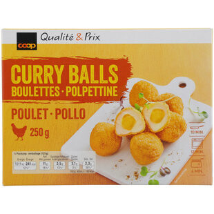 Poulet Curry Balls250g