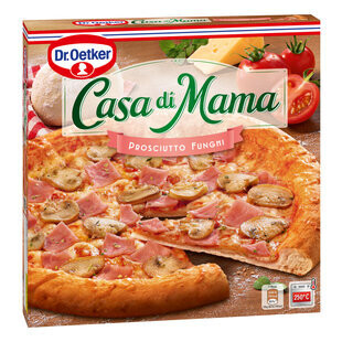 Dr. Oetker Pizza Casa di Mama au proscuitto &amp; champignons surgelée 405g