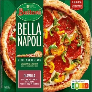 Buitoni Pizza Bella Napoli Diavola surgelée 430g