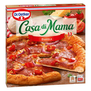 Dr. Oetker Pizza Casa di Mama Diavola surgelée SG  405g