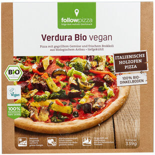FollowFood Pizza Verdura Vegan 339g
