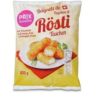 Rosti Farcis au fromage 630g