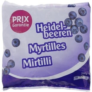 Myrtilles 750g