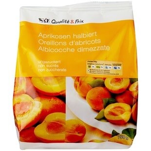 Oreillons d'Abricots sans sucre ajoutés 750g