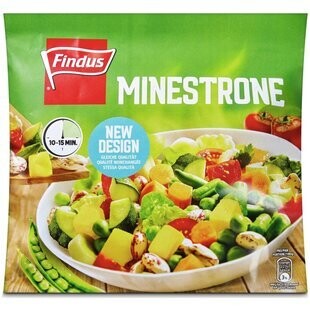 Findus Légumes pour Soupe Minestrone surgelés 450g