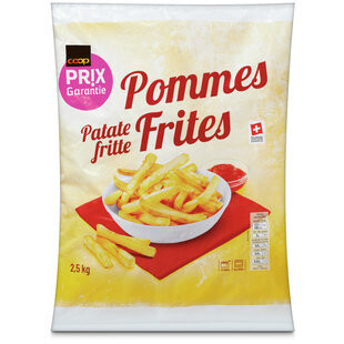 Prix Garantie Pommes frites surgelées 2.5Kg