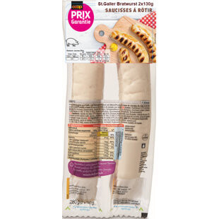 Saucisses à rôtir 260g