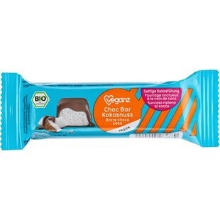 Veganz Barre de chocolat à la noix de coco 1x 40g