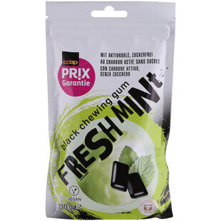 Black Chewing-gum Fresh Mint 100g