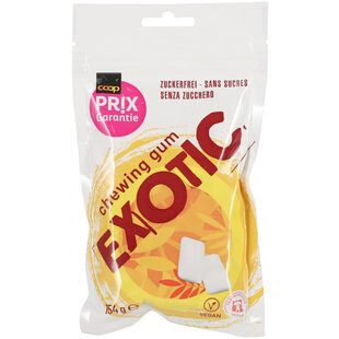 Chewing-gum Exotic sans sucre 154g