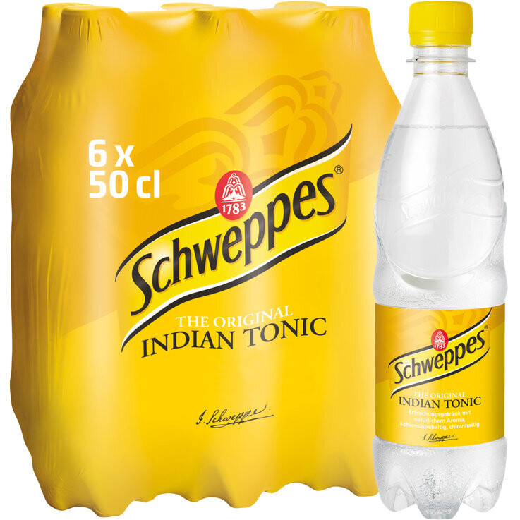 Schweppes Indian Tonic 1x50cl/ 6x50cl