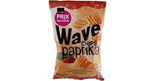 Waved Chips paprika 150g