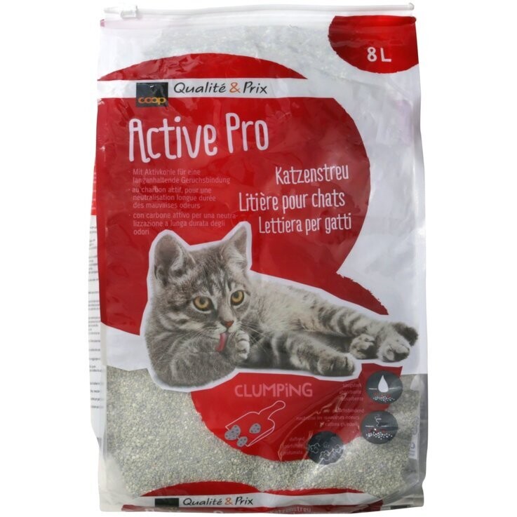 Litière pour chat  Active pro 8L