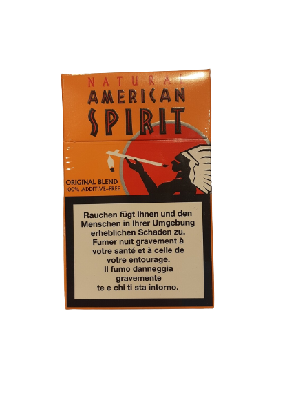Natural American Spirit Oranges (Cartouche ou Paquet)