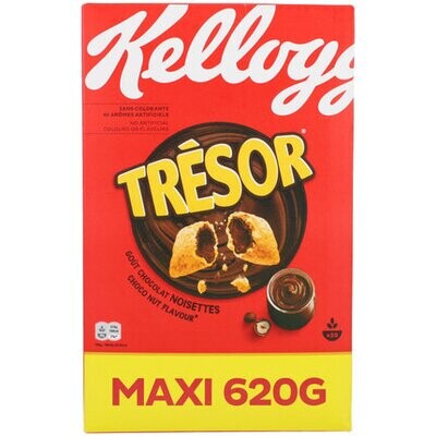 Kellogg's Céréales Tresor Choco Nut 620g