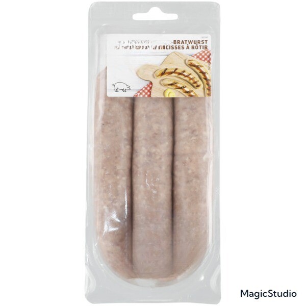 Saucisses à rôtir 3 pièces 390g